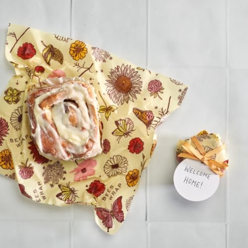 Bee's Wrap Beeswax Food Wraps, 5 Pack Assorted - Meadow Magic - Image 5