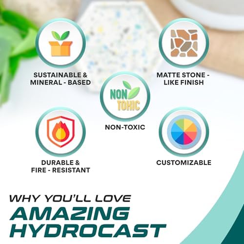 Alumilite HydroCast Mineral Casting Compound Refill Pack, 4.4 lbs - Image 6