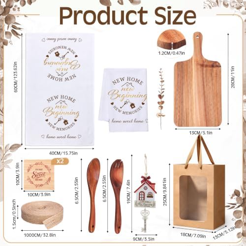 FillTouch House Warming Gifts New Home Housewarming Kitchen Gift Baskets - Image 2