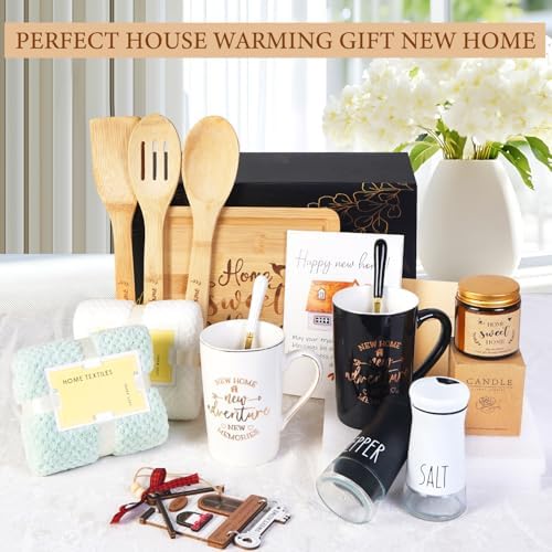 House Warming Gifts New Home, 15 Pcs New House Gift Basket for Homeowners - Image 3