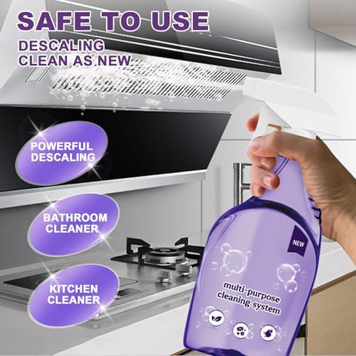 Clean Spray Cleaner for Ovens, All-Purpose Cleaning Spray, Multi-Surface Cleaner for Households, Instant Stain Removal (1 Bottle+18 Pcs Concentrated Cleaning Tablets) - Image 4