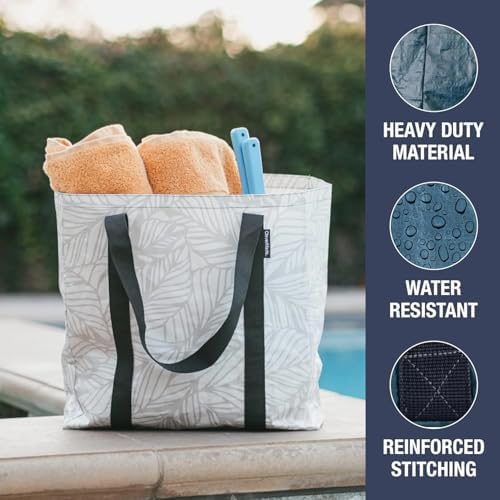 CleverMade Storage Tote - 42L - Transparent (2PK) - Image 4