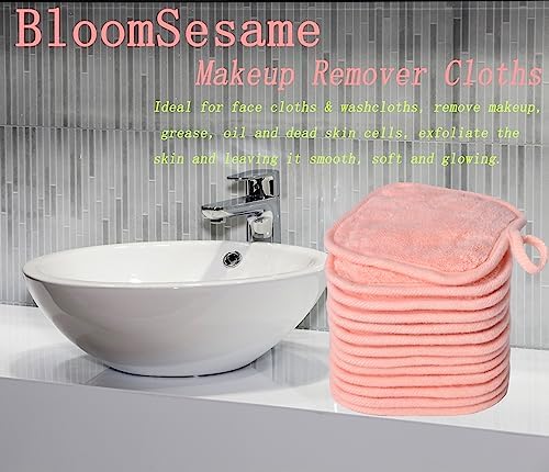 Makeup Remover Cloths Face Pads Reusable Microfiber Facial Cleansing Cloths - Image 7
