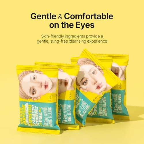 Ariul Purefull Lip & Eye Makeup Remover Pads – Oil-Infused Dual-Sided Pads, Gentle Exfoliation, Travel Friendly Compact Size, Korean Skincare (30 Pads x 3 Pack) - Image 6