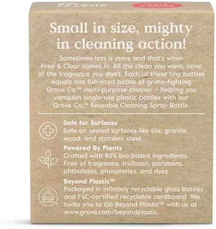 Grove Co. Multi-Purpose Cleaner Concentrate Refills, 2 x 1fl oz - Image 2