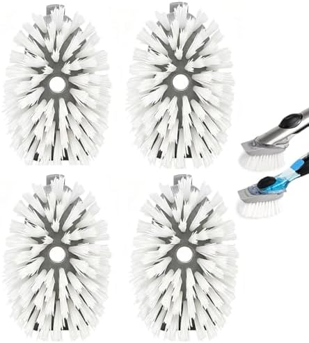 Dish Brush Refill Head 4 Pack Compatible with OXO Dish Brush Head by Unknown