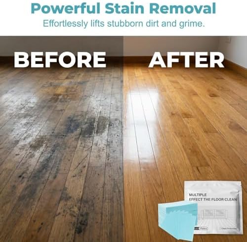 Floor Cleaning Tablets Multi-Surface Cleaner, 2026 New Multi-Effect Dissolvable Floor Cleaning Sheets for Mopping, Hardwood, Tiles, Glass Deep Cleans (300Pcs, Camellia Scent) - Image 3