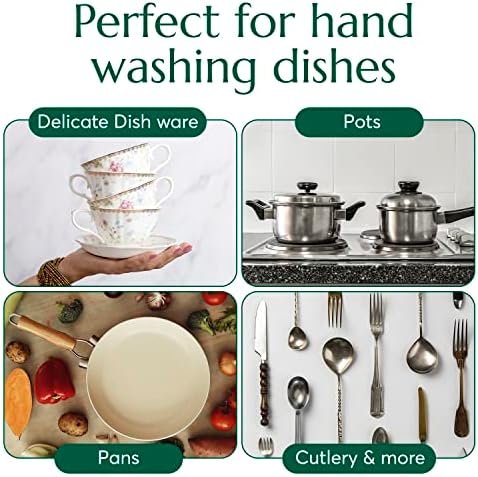CLEANOMIC Foaming Dish Soap Tablets (6 Pack) - Dish Soap for Manual Dish Washing, 6 Concentrate Tablets for Dish Washing (Lime Scent) - Image 6
