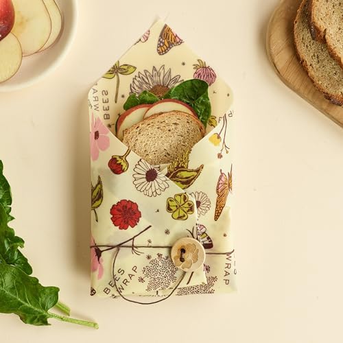 Bee's Wrap Vegan Sandwich Wrap - Meadow Magic - Image 3