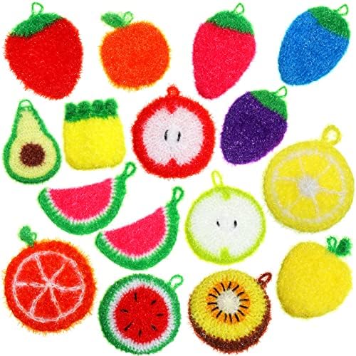 Kenning 16 Pcs Dish Scrubber Non Scratch Dish Washing Scrubbers by Kenning