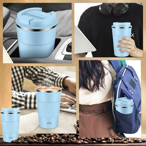 KETIEE Travel Coffee Mug 12oz: Insulated Coffee Cup with Leakproof Lid - Image 5
