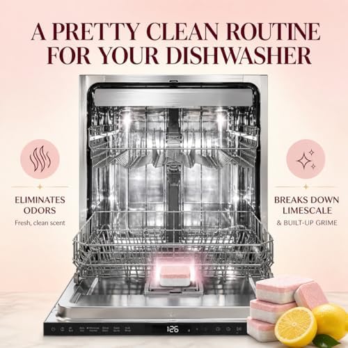 Dishwasher Cleaner And Deodorizer Tablets - 1 Year Supply Unscented Dishwasher Cleaning Tablets - Deep Cleaning Removes Limescale and Odors - Eco-friendly Dish Washer Machine Cleaner - Septic Safe - Image 3