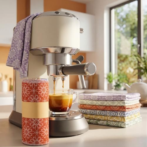 Redbaker 30 Pcs 18 Pcs Reusable Paper Towel for Kitchen,Bohemian - Image 2