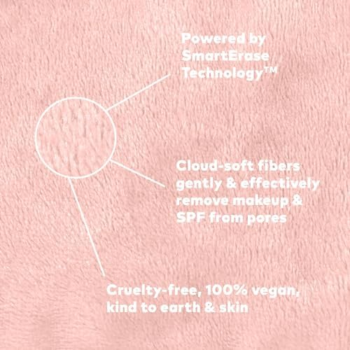 The Original MakeUp Eraser PRO, Effortlessly Remove All Makeup Using Only Water, Including Waterproof Mascara, Eyeliner, Foundation, Lipstick, Sunscreen,and More! Puppy, 1ct. - Image 4