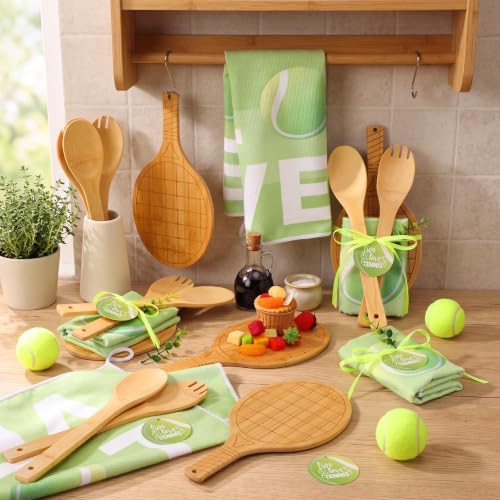 Geelin 31 Pcs Tennis Kitchen Gift Set, Cutting Board Towels - Image 6