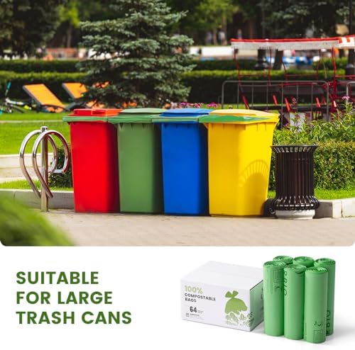 SUPERBIO 64 Gallon Compostable Yard Waste Bags - Image 6