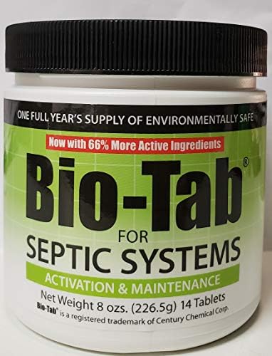Bio-Tab for Septic Systems 8 oz (226.5g) 14 Tablets by Unknown