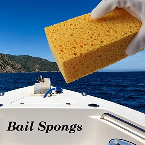 1 PCS x JK SP-T50 Large Sponge, Cleaning Sponges, Boat Bail Sponge, Handy Sponges, Cellulose Sponges, Natural Sponges, Commercial Sponges, Car Washing Sponge, Eco Friendly Sponge (6.5" x 4.0" x 2.0") - Image 4