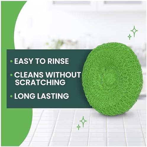 Scotch-Brite Non-Scratch Plastic Scrubbing Pads, 3 Pack - Image 2