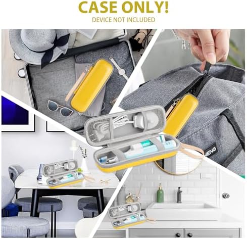 Toothbrush Travel Case for Oral B/Oral-B Pro 1000 1500 5000 7000 7500 9600 Electric Toothbrush, Portable Hard Protective Storage Bag - Image 6
