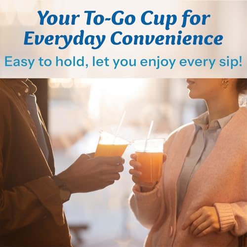 Homestockplus 15 oz Clear PET Plastic Cups with Lids and Straws - 100 Pack Leak-Proof Disposable Plastic Coffee Cups Iced Coffee Cups for Smoothies, Bubble Tea & To-Go Cold Drinks - Image 5