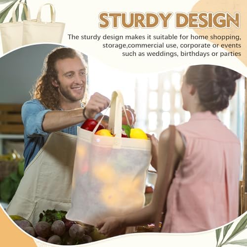 Paterr 100 Pcs Reusable Shopping Bags Bulk - Image 6