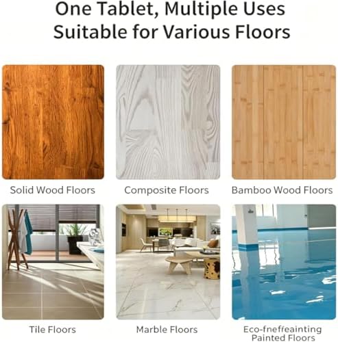 Floor Cleaning Tablets Multi-surface Cleaner, 100-Piece Floor Cleaning Solution Tablets, Water-Soluble Floorcleaning Sheets for Hardwood Laminate Tile & Rv Walls Deodorization (2Blue) - Image 7