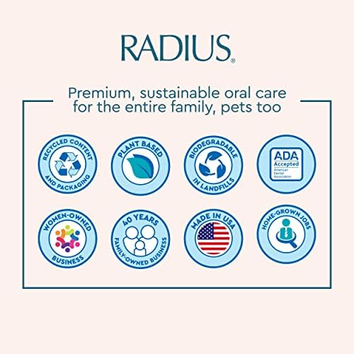 RADIUS Toothbrush Big Brush, BPA Free and ADA Accepted, Right Hand, Purple and Big Brush Case, Purple, 1 count - Image 7