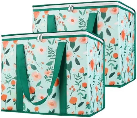 Bodaon Insulated Reusable Grocery Shopping Bags, 2-Pack, X-Large Cooler Bag by Bodaon