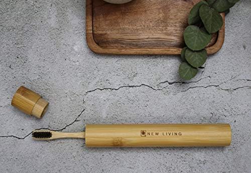 Bamboo Toothbrush Holder | Bamboo Toothbrush Carry Case | Toothbrush Case | Biodegrade Eco Product | 21cm Natural Product - Image 3