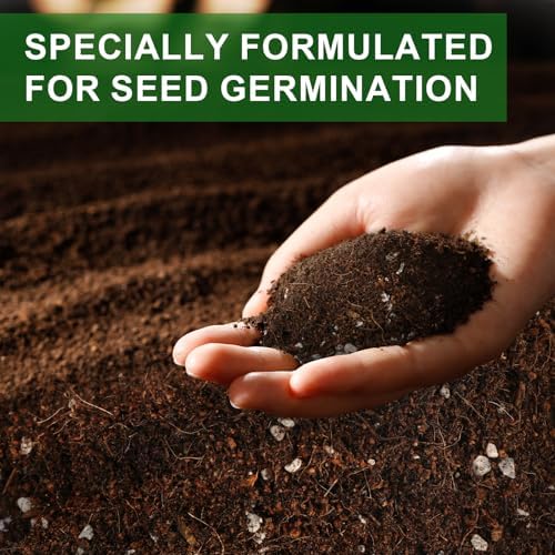 Doter Seed Starter Potting Soil Mix 1qt, Seed Starting Mix for Germination and Growth, Loamy Compost Well-Drainaged Soil Fit for Vegetable, Flower, houseplant - Image 2