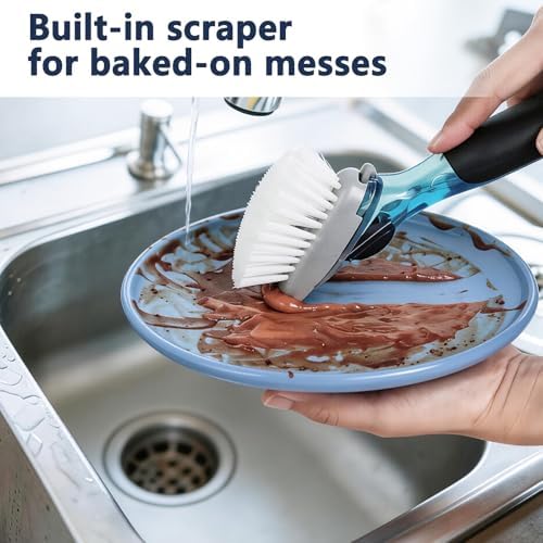Dish Brush Refill Head 4 Pack Compatible with OXO Dish Brush Head - Image 3