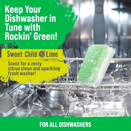 Rockin' Green Dishwasher Cleaner Citrus Lime Tablets 8 Pack - Image 7