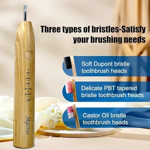 Electric Bamboo Toothbrush Sonic Toothbrush - Image 3