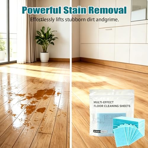 100 Piece Multi-Surface Floor Cleaning Tablets, Multi Effect Floor Cleaner Sheets, Floor Cleaning Tablets Sheets for Mopping for Hardwood, Laminate Floors, Wall Tiles, Glass - Image 3