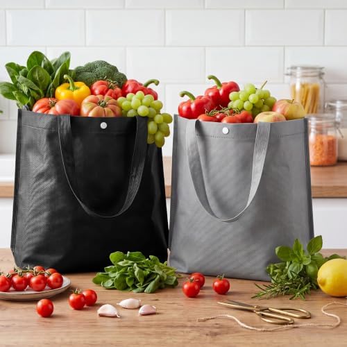 Paterr 100 Pcs Reusable Shopping Bags Bulk - Image 3