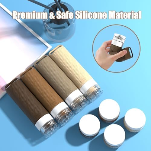 Travel Toiletry Containers 26Pcs Silicone Leakproof TSA Approved Set - Image 4