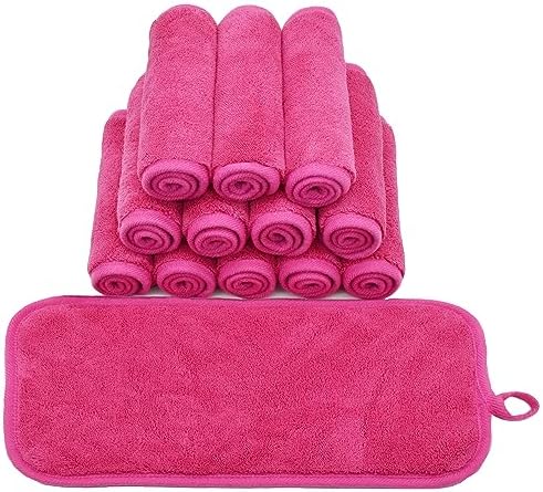 Makeup Remover Cloths Face Pads Reusable Microfiber Facial Cleansing Cloths by BloomSesame