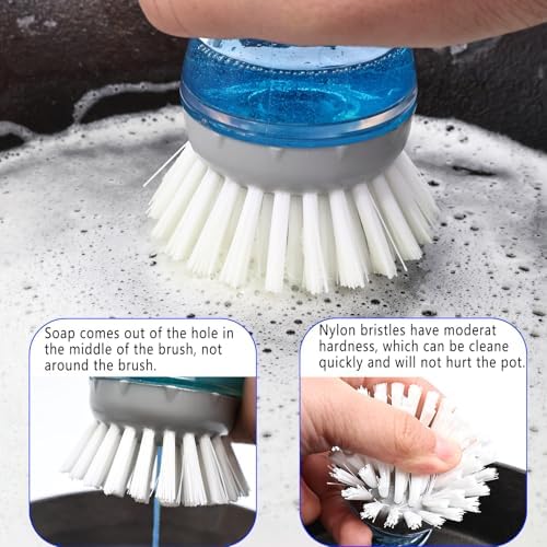 Dish Brush Replacement 4 Pack Compatible with OXO Refill B - Image 5