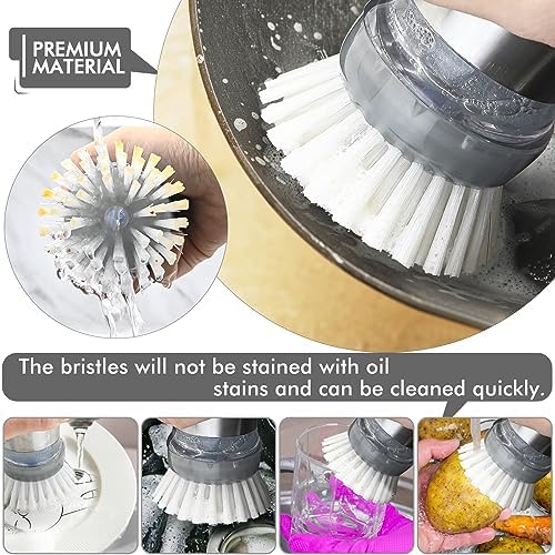Palm Brush Refills for OXO Steel Soap Dispensing Dish Brush - Image 5