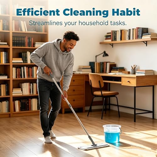 Floor Cleaning Tablets Multi-Surface Cleaner, 2026 Upgraded Floor Cleaning Tablets Sheets Sheets Dissolvable Pre-Measured Deep Cleaning Cleaning Solution for Tile Wall Tiles, Glass (Blue, 100 Pcs) - Image 7
