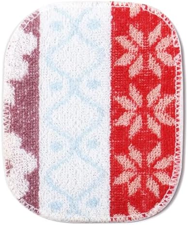 Amarelle Scrub,Eco-Friendly Reusable Dish Scrubbers for Washing Dishes,Soft Safe and Non-Scratch Scrubber, Durable Scouring Pad for Kitchen and Household Cleaning (Royal Bazaar, 5-Pack) - Image 2