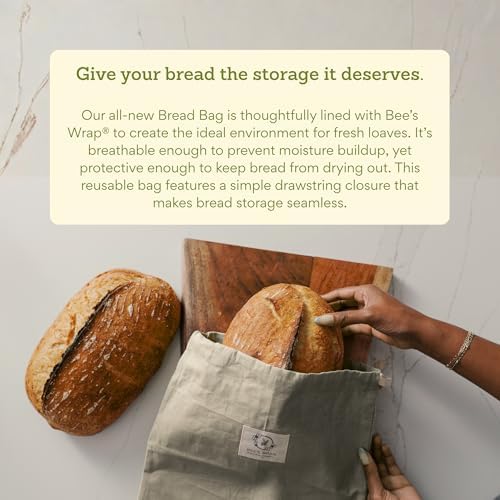 Bee's Wrap Beeswax Bread Bags, 1 Pack - Bakery Lane - Image 2