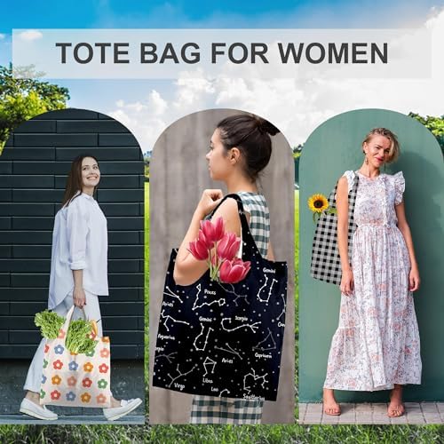 BeeGreen Reusable Grocery Bags Geometry Design - Pack of 6 Foldable Totes for Women with Pouch,X-Large 50lbs Capacity Machine Washable Polyester Sturdy Shopping Bags for Women Travel Shopping - Image 6