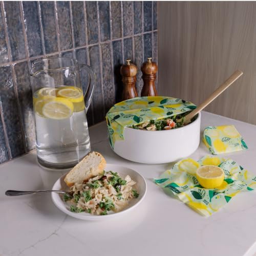 Bee's Wrap Beeswax Food Wraps, 3 Pack Assorted - Herb Garden - Image 3