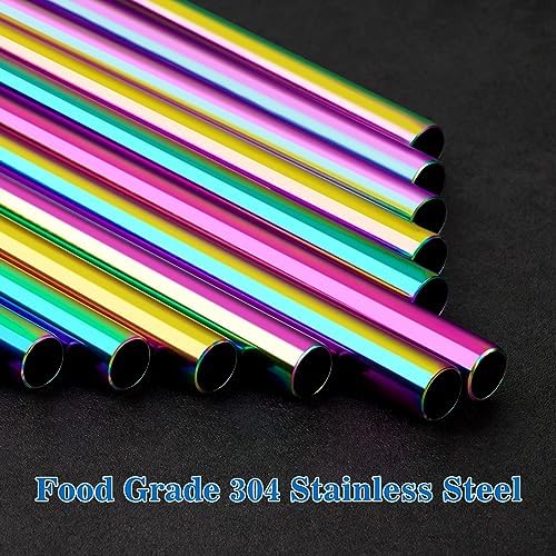 Tomorotec 8PCS Stainless Steel Straws Fit for 40oz Stanley Tumblers - Image 6