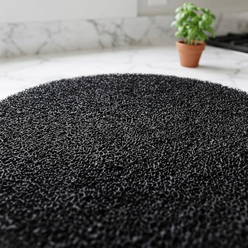 10 Pack Activated Charcoal Filters, 6.7 Inch Round Compost Bin Filter Replacements for Countertop Kitchen Compost Buckets, Trash Cans and Home Compost Pails - Image 3
