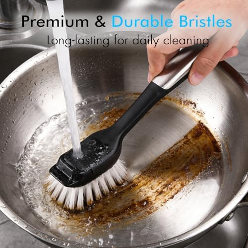 Dish Brush Refill for OXO Steel Dish Brush - 4 Pack - Image 4