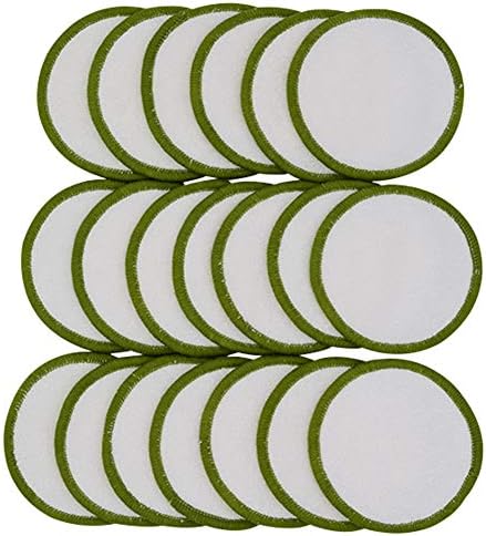 20 Pack Reusable Makeup Remover Pads Bamboo Reusable Cotton Rounds - Image 5