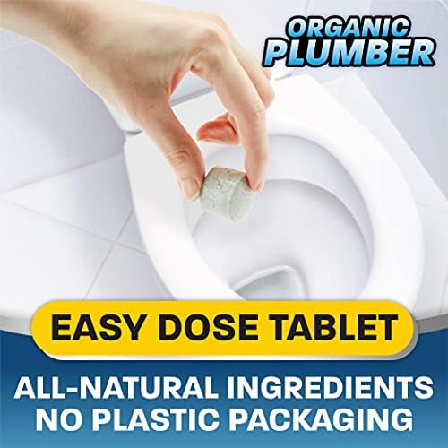 Septic Tank Cleaner Treatment, Bacteria x Natural Enzyme Flushable Bio Tabs, Rid Sewage Waste & Clean Field System, 1 Year of Tablets - Image 2